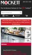How mockett.com looks like on a mobile device such as an iPhone.