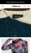 How mohawkgeneralstore.com looks like on a mobile device such as an iPhone.