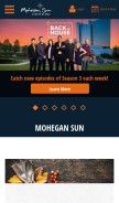 How mohegansun.com looks like on a mobile device such as an iPhone.