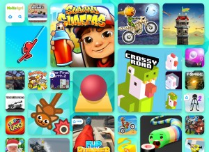 How moiteigri.com looks like on a tablet such as an iPad.
