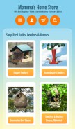 How mommashomestore.com looks like on a mobile device such as an iPhone.