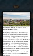 How monarchroofing.com looks like on a mobile device such as an iPhone.