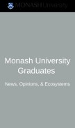 How monash.mystrikingly.com looks like on a mobile device such as an iPhone.