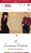 How mondialtissus.fr looks like on a mobile device such as an iPhone.