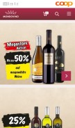 How mondovino.ch looks like on a mobile device such as an iPhone.