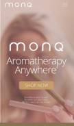 How monq.com looks like on a mobile device such as an iPhone.