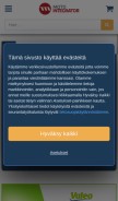 How motointegrator.fi looks like on a mobile device such as an iPhone.