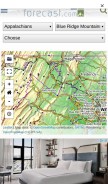 How mountain-forecast.com looks like on a mobile device such as an iPhone.