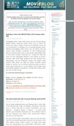 How movie-blog.to looks like on a mobile device such as an iPhone.