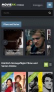 How movie4k-stream.su looks like on a mobile device such as an iPhone.