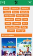 How moviescounter.mobi looks like on a mobile device such as an iPhone.