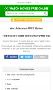 How movieswatchfreeonline.com looks like on a mobile device such as an iPhone.