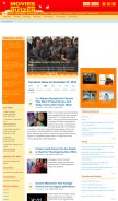 How movieswithbutter.com looks like on a mobile device such as an iPhone.