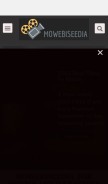 How mowebiseedia.com looks like on a mobile device such as an iPhone.