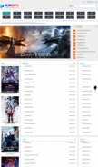 How mp4ba.com looks like on a mobile device such as an iPhone.