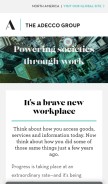How mpsgroup.com looks like on a mobile device such as an iPhone.