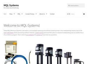 How mql-system.com looks like on a tablet such as an iPad.