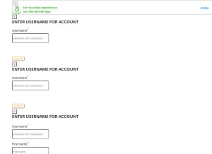 How mrowl.com looks like on a tablet such as an iPad.