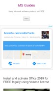 How msguides.com looks like on a mobile device such as an iPhone.