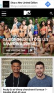 How mtvla.com looks like on a mobile device such as an iPhone.