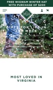 How muckbootcompany.com looks like on a mobile device such as an iPhone.
