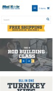 How mudhole.com looks like on a mobile device such as an iPhone.