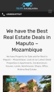 How mulimaimob.com looks like on a mobile device such as an iPhone.