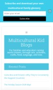 How multiculturalkidblogs.com looks like on a mobile device such as an iPhone.