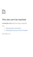 How multilogin.com looks like on a mobile device such as an iPhone.