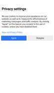 How multiview.com looks like on a mobile device such as an iPhone.