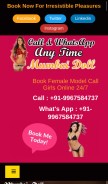 How mumbaidoll.com looks like on a mobile device such as an iPhone.