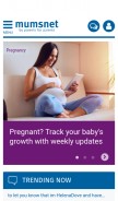 How mumsnet.com looks like on a mobile device such as an iPhone.
