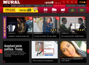 How mural.com looks like on a tablet such as an iPad.