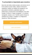 How muymascotas.es looks like on a mobile device such as an iPhone.
