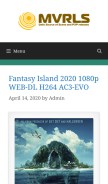 How mvrls.com looks like on a mobile device such as an iPhone.