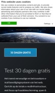 How mx-relay.com looks like on a mobile device such as an iPhone.