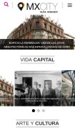 How mxcity.mx looks like on a mobile device such as an iPhone.