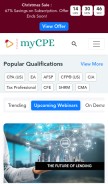 How my-cpe.com looks like on a mobile device such as an iPhone.