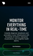 How my-netdata.io looks like on a mobile device such as an iPhone.