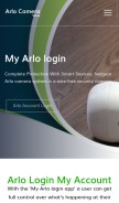 How myarlologins.com looks like on a mobile device such as an iPhone.