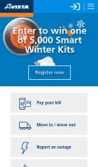 How myavista.com looks like on a mobile device such as an iPhone.