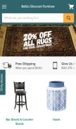 How mybellas.com looks like on a mobile device such as an iPhone.