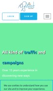 How mybestclick.net looks like on a mobile device such as an iPhone.
