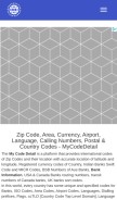 How mycodedetail.com looks like on a mobile device such as an iPhone.