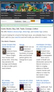 How mycomicshop.com looks like on a mobile device such as an iPhone.