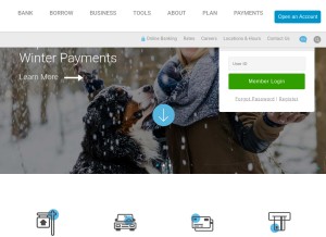How myconsumers.org looks like on a tablet such as an iPad.
