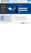 How myevaluations.com looks like on a mobile device such as an iPhone.