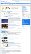 How myfav.org looks like on a mobile device such as an iPhone.