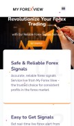 How myforexview.com looks like on a mobile device such as an iPhone.