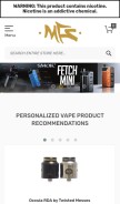 How myfreedomsmokes.com looks like on a mobile device such as an iPhone.